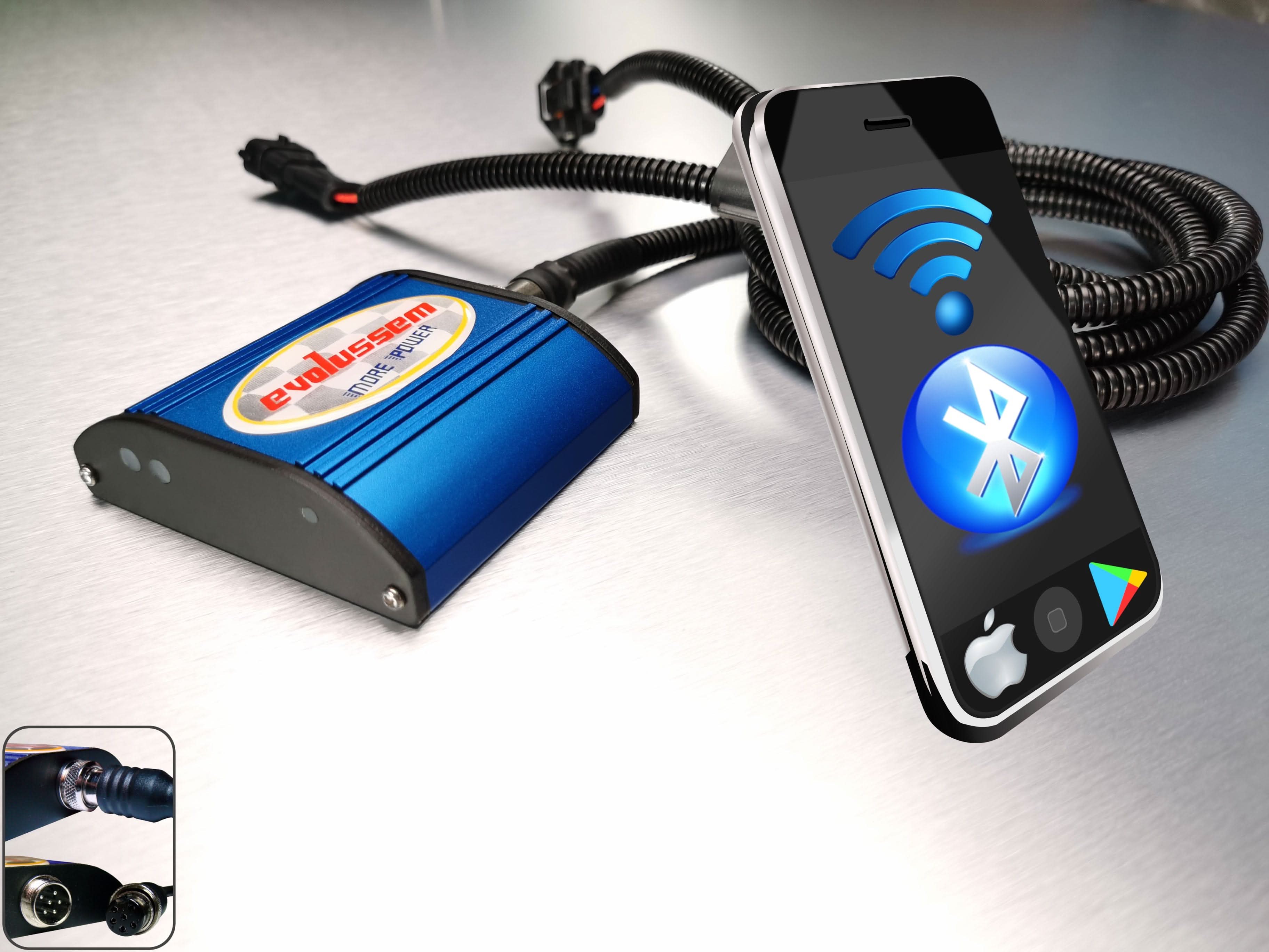 Centralina Aggiuntiva Evolussem Bluetooth Case IH Puma 200 guadagno di +30% Cv e +35% Nm