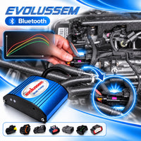 Centralina Aggiuntiva Evolussem Bluetooth Audi A4 3.0 Tdi 231 Cv guadagno di +43Cv e +77 Nm — immagine 2