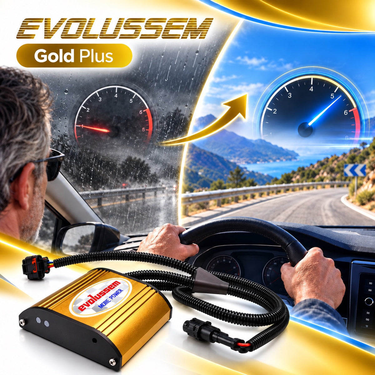 Centralina aggiuntiva Evolussem Booster 1 Gold Plus Seat Leon IV 2.0 TDI 150 Cv guadagno di +37 Cv e +66 Nm — immagine 3