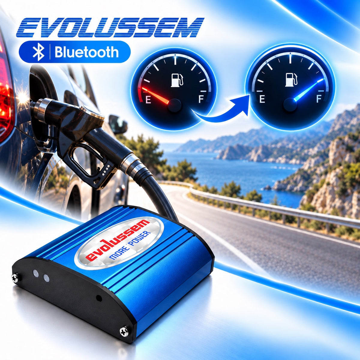 Centralina Aggiuntiva Evolussem Bluetooth Audi A6 2.0 Tdi 136 Cv guadagno di +37Cv e +65 Nm — immagine 4