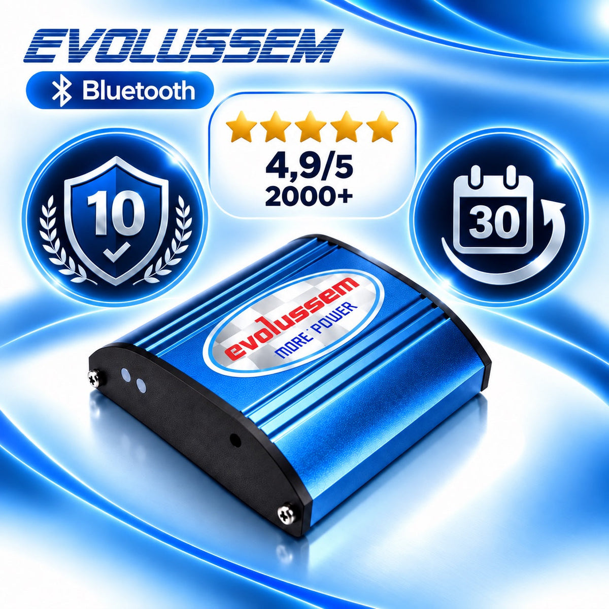 Centralina Aggiuntiva Evolussem Bluetooth Renault Trafic 3 2.0 Blue DCI 145 Cv guadagno di +36 Cv e +65 Nm — immagine 5