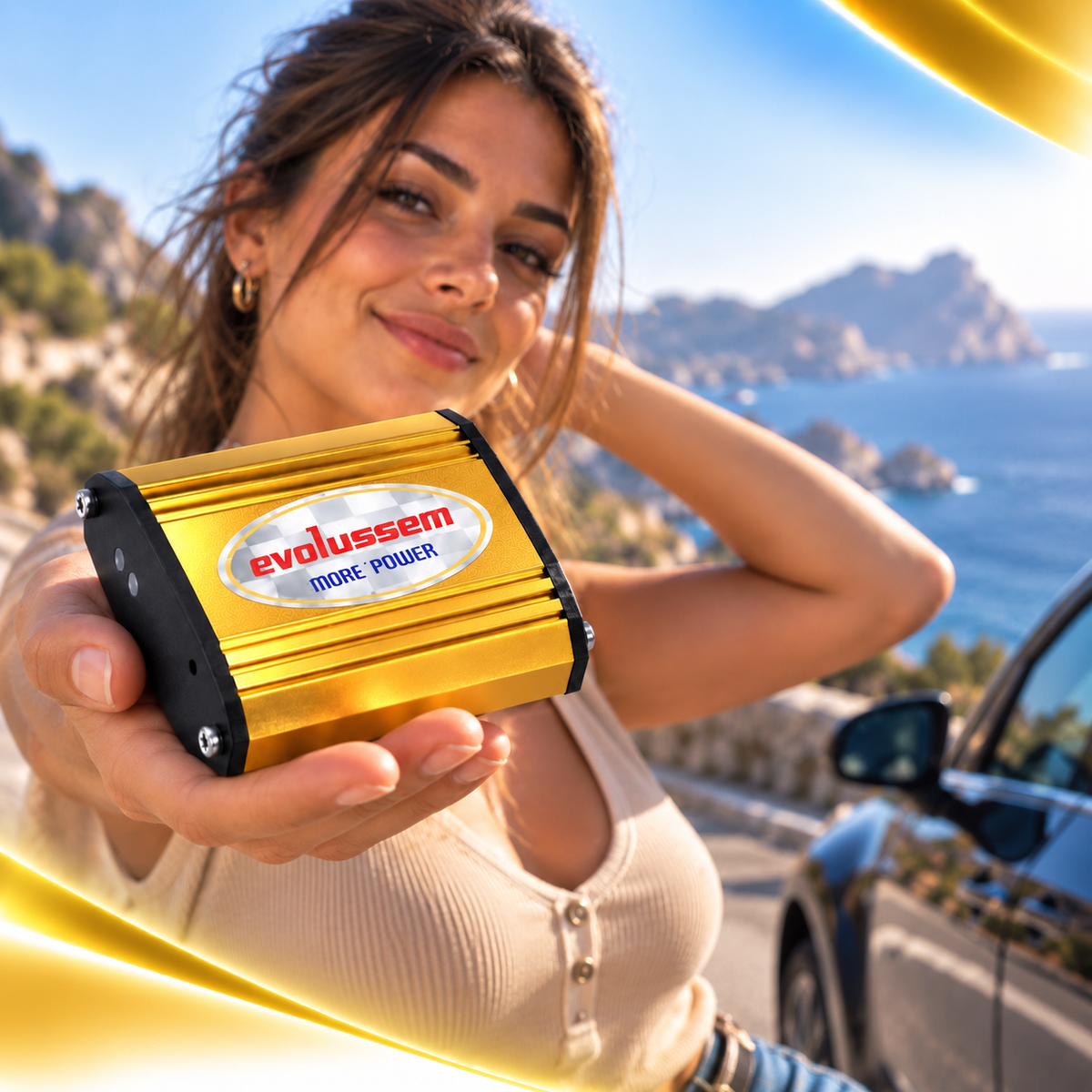 Centralina aggiuntiva Evolussem Booster 1 Gold Plus Ford C-Max 2.0 TDCI 133 Cv guadagno di +36 Cv e +65 Nm — immagine 6